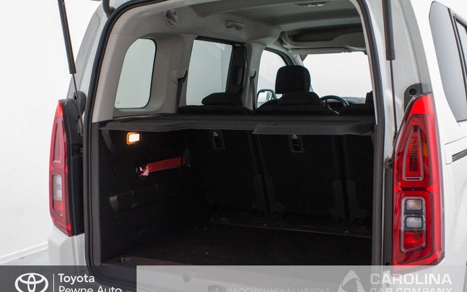 Toyota Proace City Verso cena 118900 przebieg: 74079, rok produkcji 2020 z Warszawa małe 191
